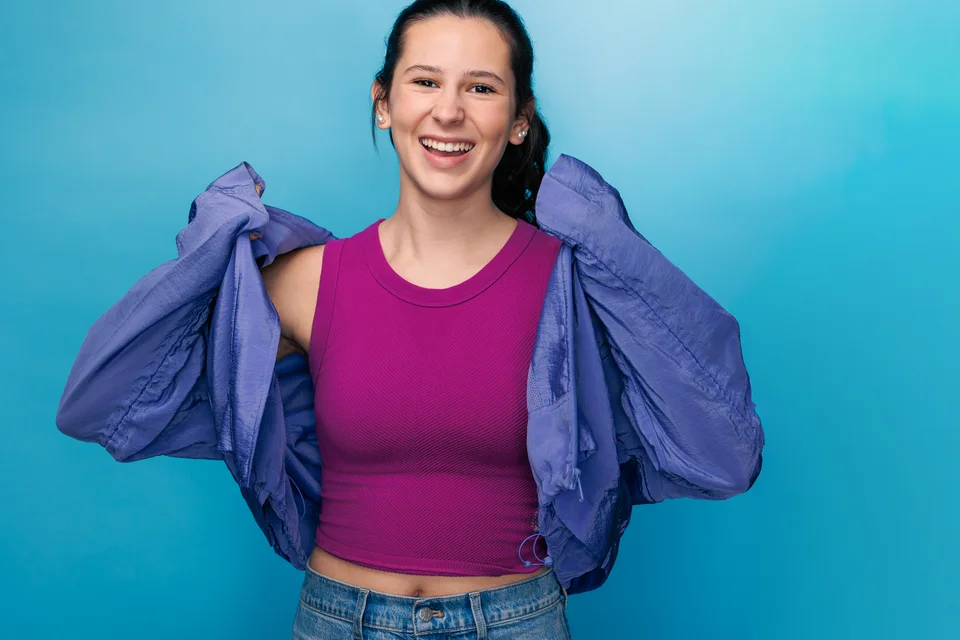 Ella Strickland — vibrant laughing
